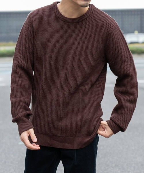 URBAN RESEARCH ROSSO MEN セーター ニット ウォッシャブル