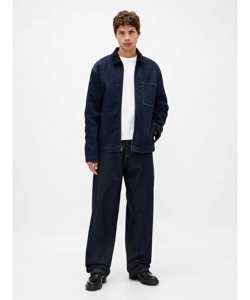 GAP スーパーバギーデニム GAP（ギャップ） ジーンズ スーパーバギーデニム メンズ レディース