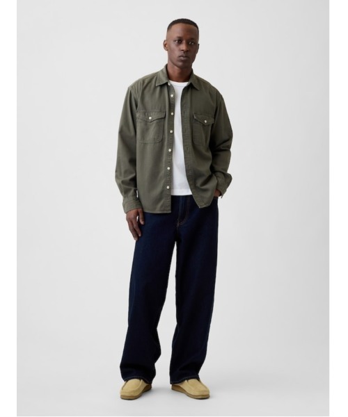 GAP（ギャップ） ワイドパンツ ジーンズ スーパーバギーデニム メンズ