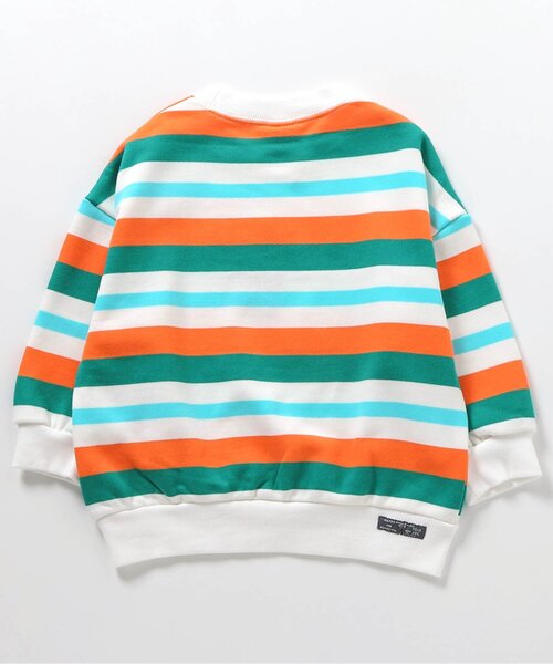 Breeze様☆☆ BREEZE（ブリーズ） トレーナー マルチボーダートレーナー キッズ 子供