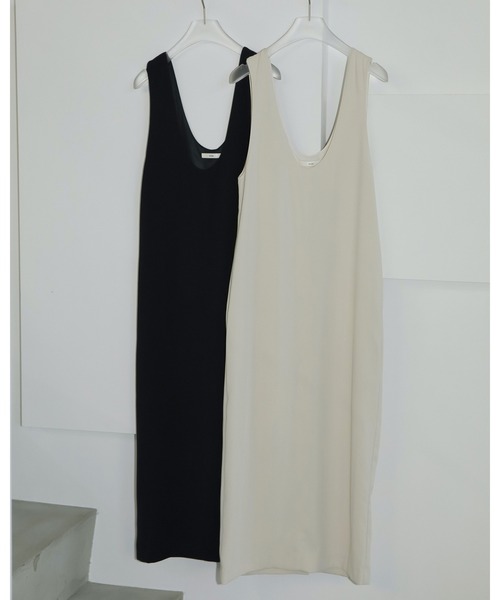 anuke（アンヌーク） ワンピース Twill Uneck Onepiece : ZOZOTOWN