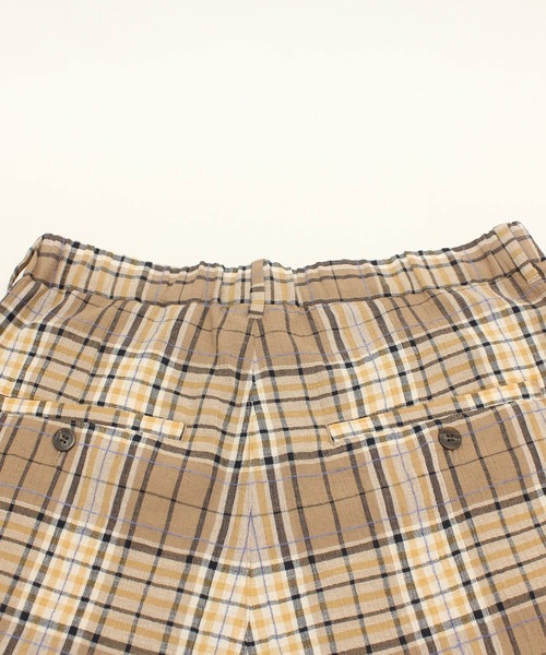 RNA-N パンツ R4300 モールヤーンチェックタックパンツ レディース  