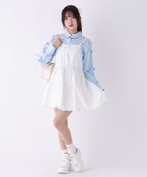 repipi armario（レピピアルマリオ） ワンピース フリルティアード