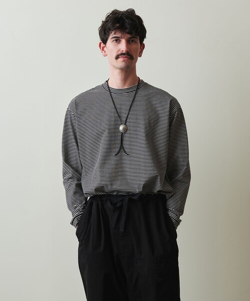 美品 steven alan マイクロボーダー ロンT カットソー Steven Alan（スティーブンアラン）の「＜Steven Alan＞ TC