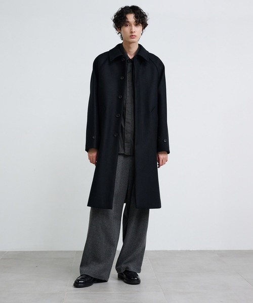 PUBLIC TOKYO（パブリックトウキョウ） ステンカラーコート 2 ネイビー