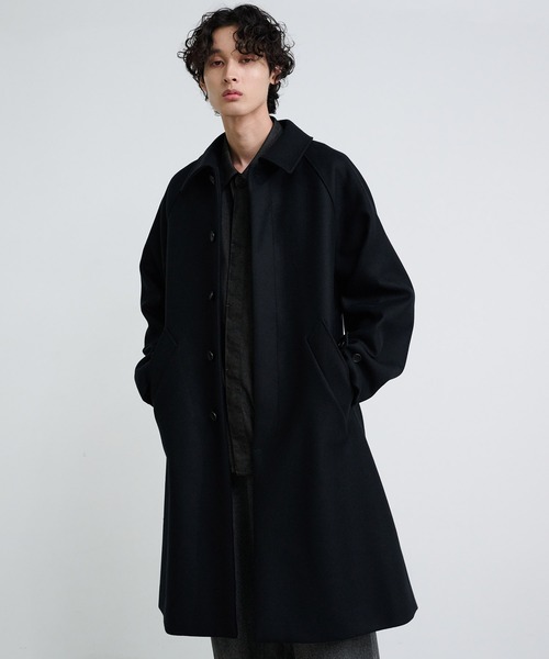 【値下げ】PUBLIC TOKYO コート PUBLIC TOKYO（パブリックトウキョウ） ステンカラーコート 2 ネイビー