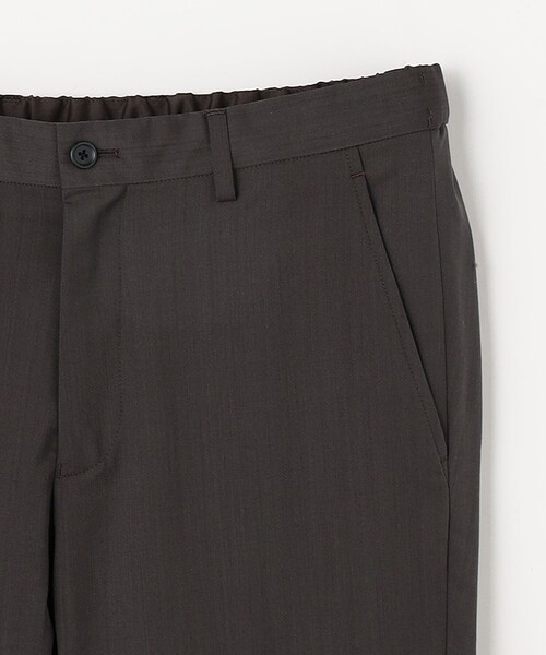 green label relaxing パンツ ウォッシャブルトロ ナロー 9分丈