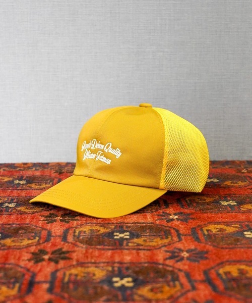 FBM キャップ Mr.FATMAN キャップ 帽子 DOUBLE EMB BB MESH CAP メンズ