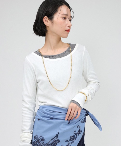 tシャツ シアーフライスプルオーバー レディース