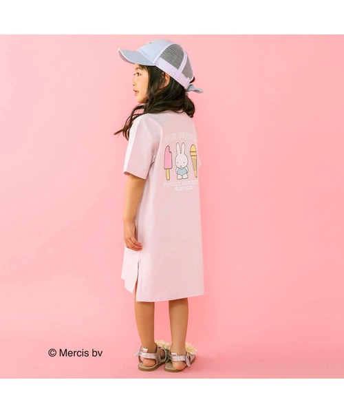 「SLAP SLIP」 「KIDS」Tシャツワンピース 90 ピンク キッズ_画像6