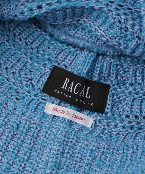 RACAL（ラカル） 帽子 ハット RACAL/別注 Mesh Line Knit Bucket Hat
