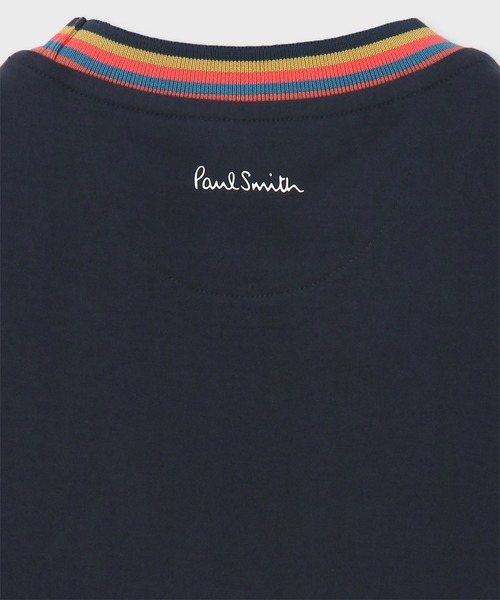 Paul Smith（ポール・スミス） tシャツ アーティストストライプリブ