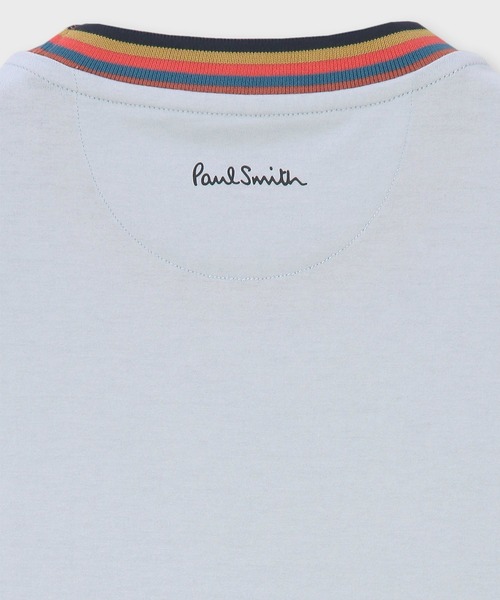 Paul Smith（ポール・スミス） tシャツ アーティストストライプリブ
