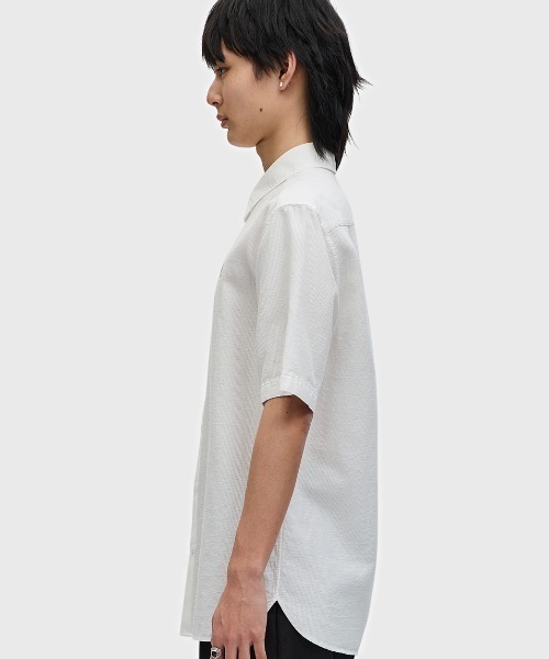 【新品未使用】フレッド ペリー クルーネックシアサッカーシャツ FRED PERRY シャツ Textured Seersucker Shirt／テクスチャー