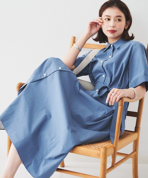 新品未使用　UNTITLEDワンピース アンタイトル UNTITLED 変形ドット柄ワンピース （ブラック(119