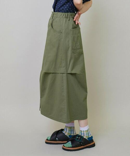 frapbois 2023A/W ロングスカート FRAPBOIS スカート カーブカラー : ZOZOTOWN Yahoo!店 - 通販