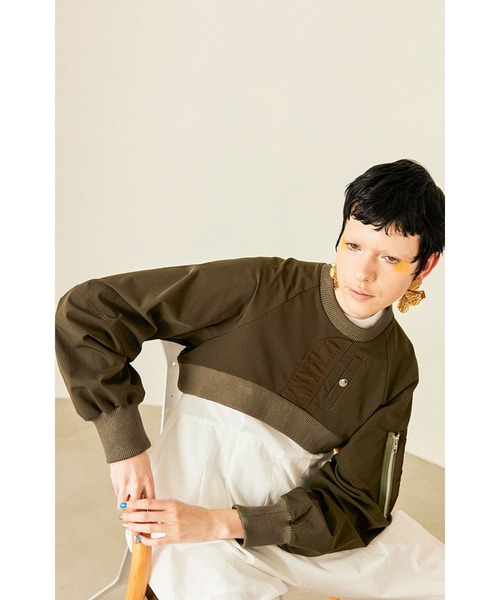 OMMO MA-1 DOCKING SHORT TOPS レディース : ZOZOTOWN Yahoo!店