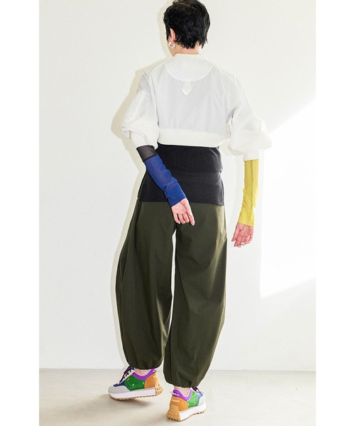 OMMO（オーエムエムオー） MA-1 DOCKING SHORT TOPS レディース