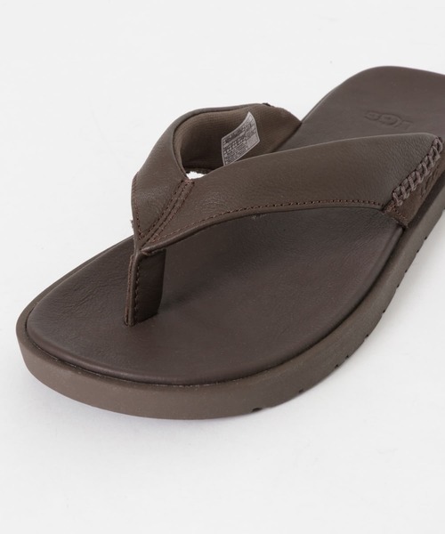 UGG M Seaside Flip Tasmania ブラック 11 UGG Australia サンダル UGG M SEASIDE II FLIP メンズ