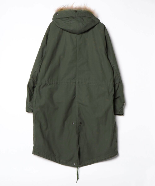 「MONKEY TIME」 モッズコート 1 グリーン メンズ_画像2