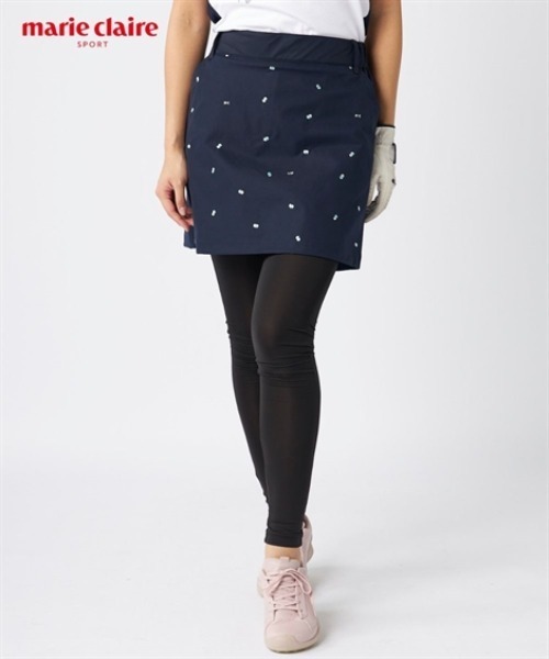 SMILELAND スカート marie claire sport レギンス付きストレッチ