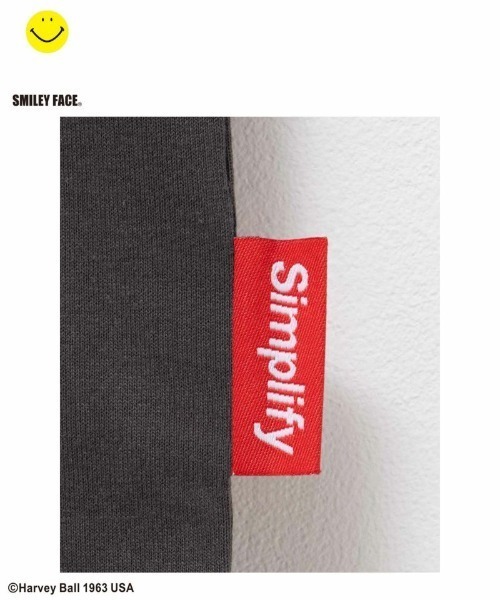 tシャツ Simplify スマイルプリントBIGTシャツ キッズ 子供服 男の子