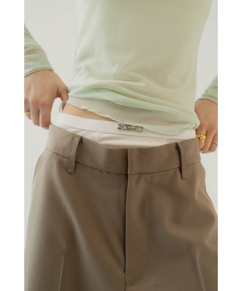 Knuth Marf（クヌースマーフ） ハーフパンツ パンツ layered half