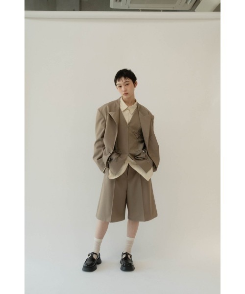 Knuth Marf（クヌースマーフ） ハーフパンツ パンツ layered half