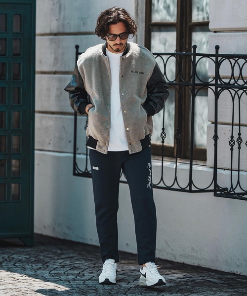 felkod（フィルコッド） スタジャン mj10791- Soft Boa Stadium Jumper