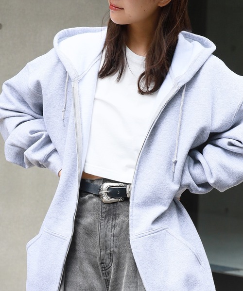 yukiちゃん♡GILDAN　アメカジ　激かわすぎる♡　スウェット　パーカー GILDAN（ギルダン） パーカー 8.0oz US規格 オーバーサイズ ジップ