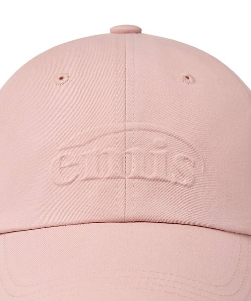 emis キャップ 帽子 EMBOSSING LOGO BALL CAP レディース メンズ