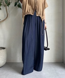 パンツ シャンブレータックワイドパンツ レディース｜ZOZOTOWN Yahoo!店
