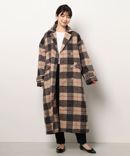 「jouetie」 チェスターコート MEDIUM グリーン レディース_画像3