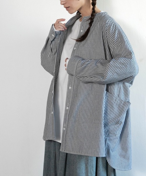 URCH RNA ブラウス シャツ B2903 アトリエチュニックシャツ2