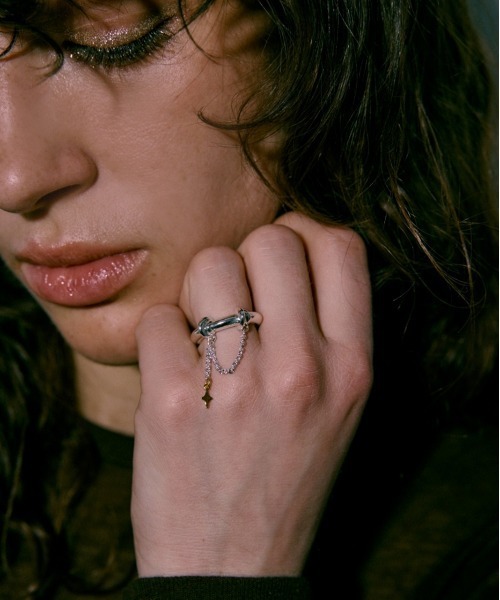 指輪 リング LAPUIS(ラピュイ) Ornament ring レディースの画像