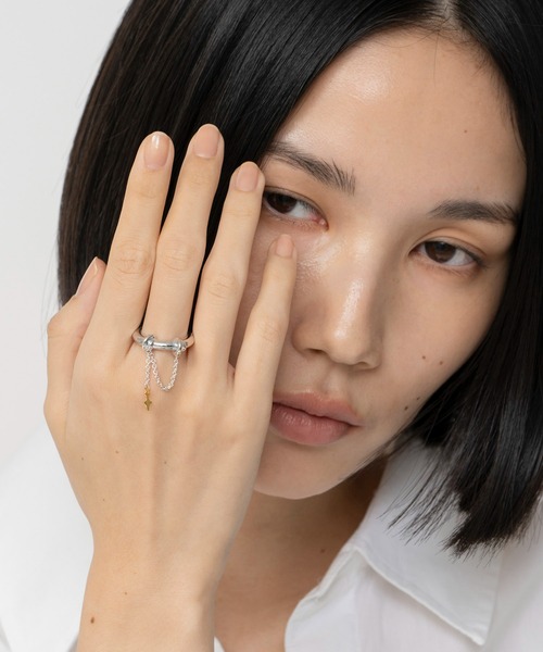 指輪 リング LAPUIS(ラピュイ) Ornament ring レディースの画像