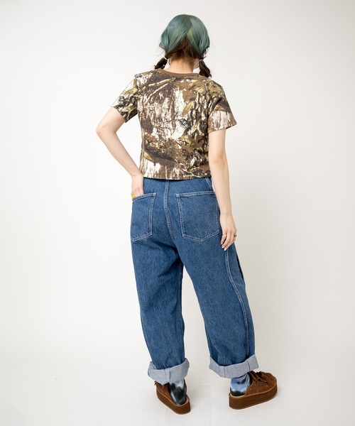 RNA（アールエヌエー） ワイドパンツ ジーンズ デニム デニムパンツ