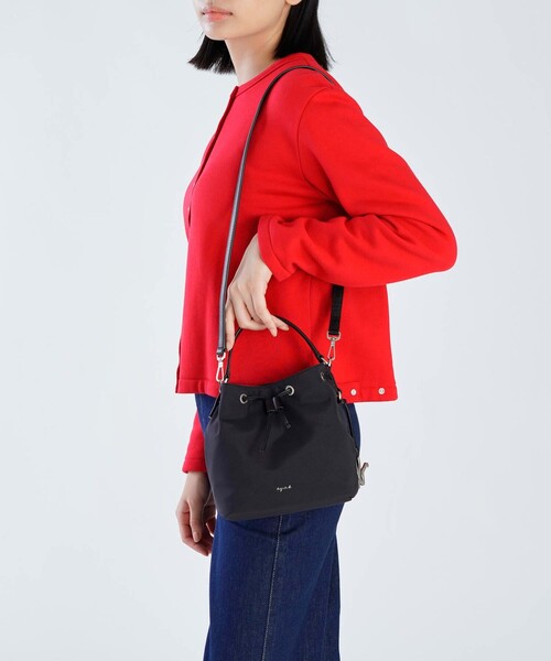 agnes b.（アニエスベー） トートバッグ ナイロン 2way スモール