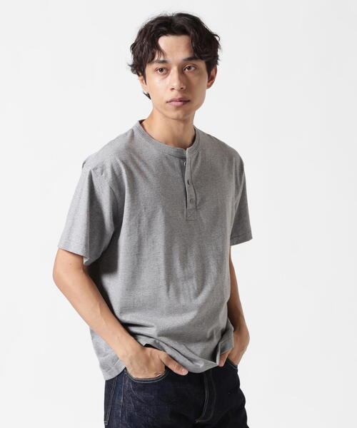 AVIREX tシャツ HENLEY NECK PACK T-SHIRT / ヘンリーネック