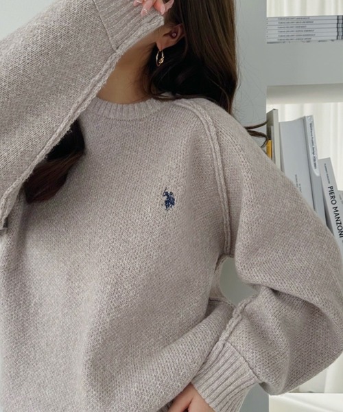U.S. POLO ASSN.（ユーエスポロアッスン） ニット セーター 「U.S.