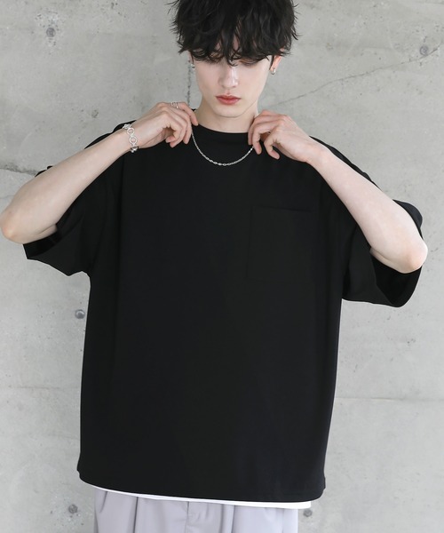 「ETELIO」 半袖Tシャツ L ホワイト メンズ