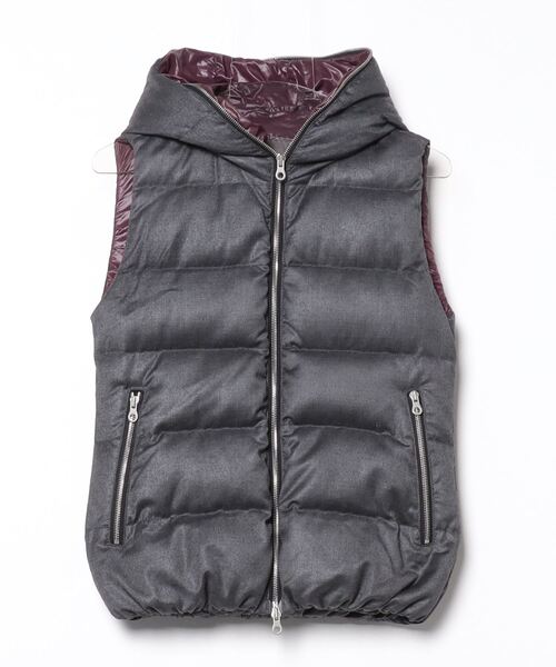 DUVETICA（デュベティカ） ダウンベスト LL グレー レディース