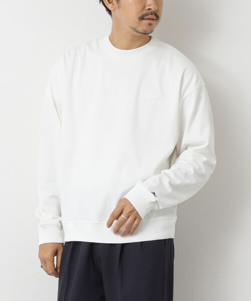 ノーリーズ（NOLLEY’S）/度詰め引き揃え天竺 クラフトクジラ ワンポイントロンT 25AW NOLLEY'S（ノーリーズ） tシャツ 度詰め引き揃え天竺 クラフトクジラ