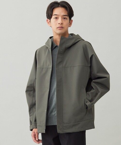 UNFILO（アンフィーロ） ブルゾン アウター 防風撥水 フードブルゾン