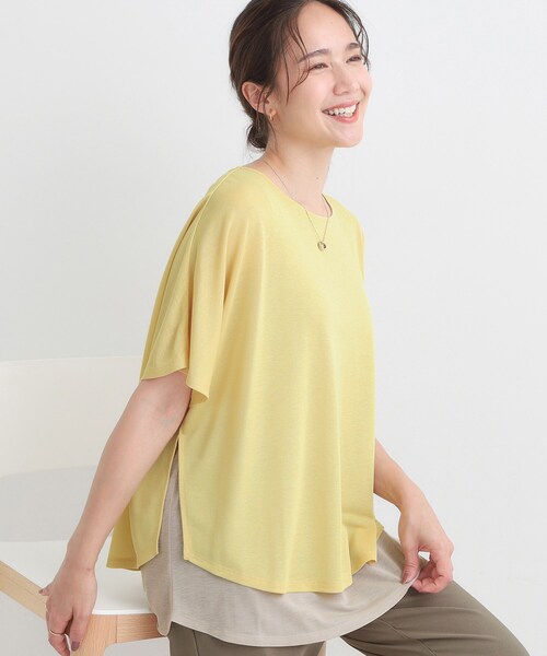FORME⭐︎レイヤードトップス⭐︎新品未着用 ラクしてお洒落が叶う、大人の