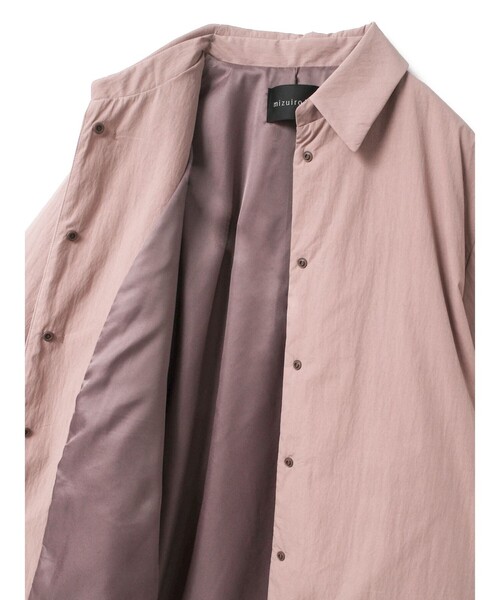 mizuiroind（ミズイロインド） コート アウター ワイドパディング