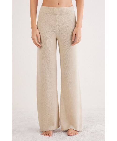 パジャマ ルームウェア PANTALONE PALAZZO 100% CASHMERE レディース_4