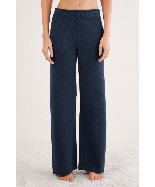 パジャマ ルームウェア PANTALONE PALAZZO 100% CASHMERE レディース_5