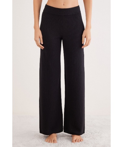 パジャマ ルームウェア PANTALONE PALAZZO 100% CASHMERE レディース_2