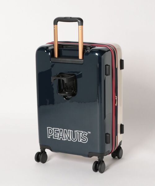 スーツケース 「PEANUTS/ピーナッツ」 スヌーピー ポーチ付きキャリーケース 48L(55L)_4